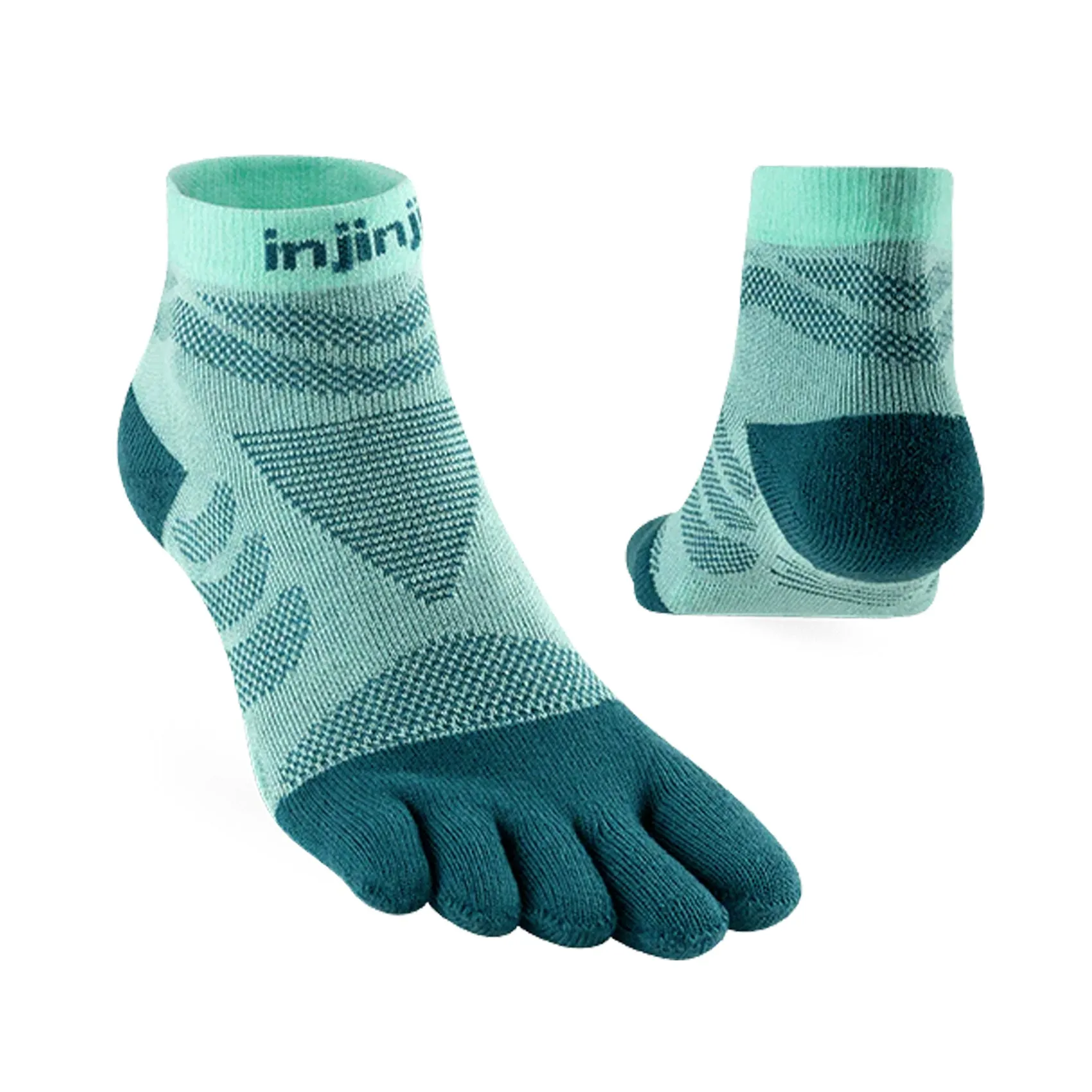 Womens Injinji Ultra Run Mini-Crew Socks sold by Pace Athletic product image thumbnail 2