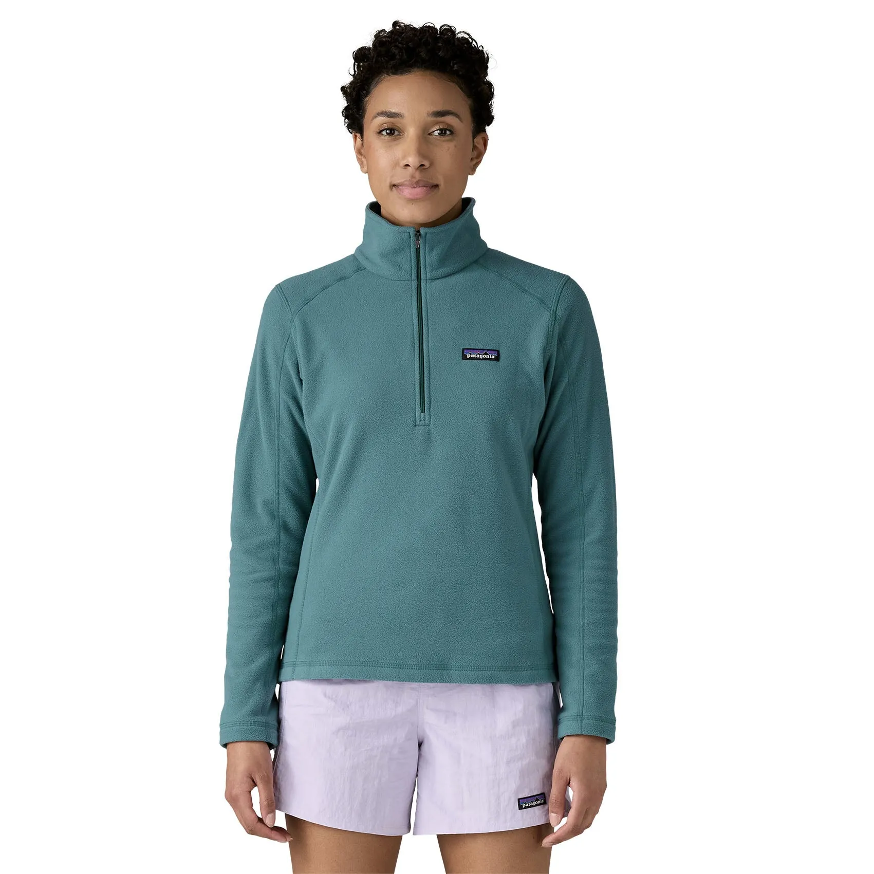 Womens Patagonia Micro D 1/4 Zip Fleece sold by Pace Athletic product image thumbnail 2