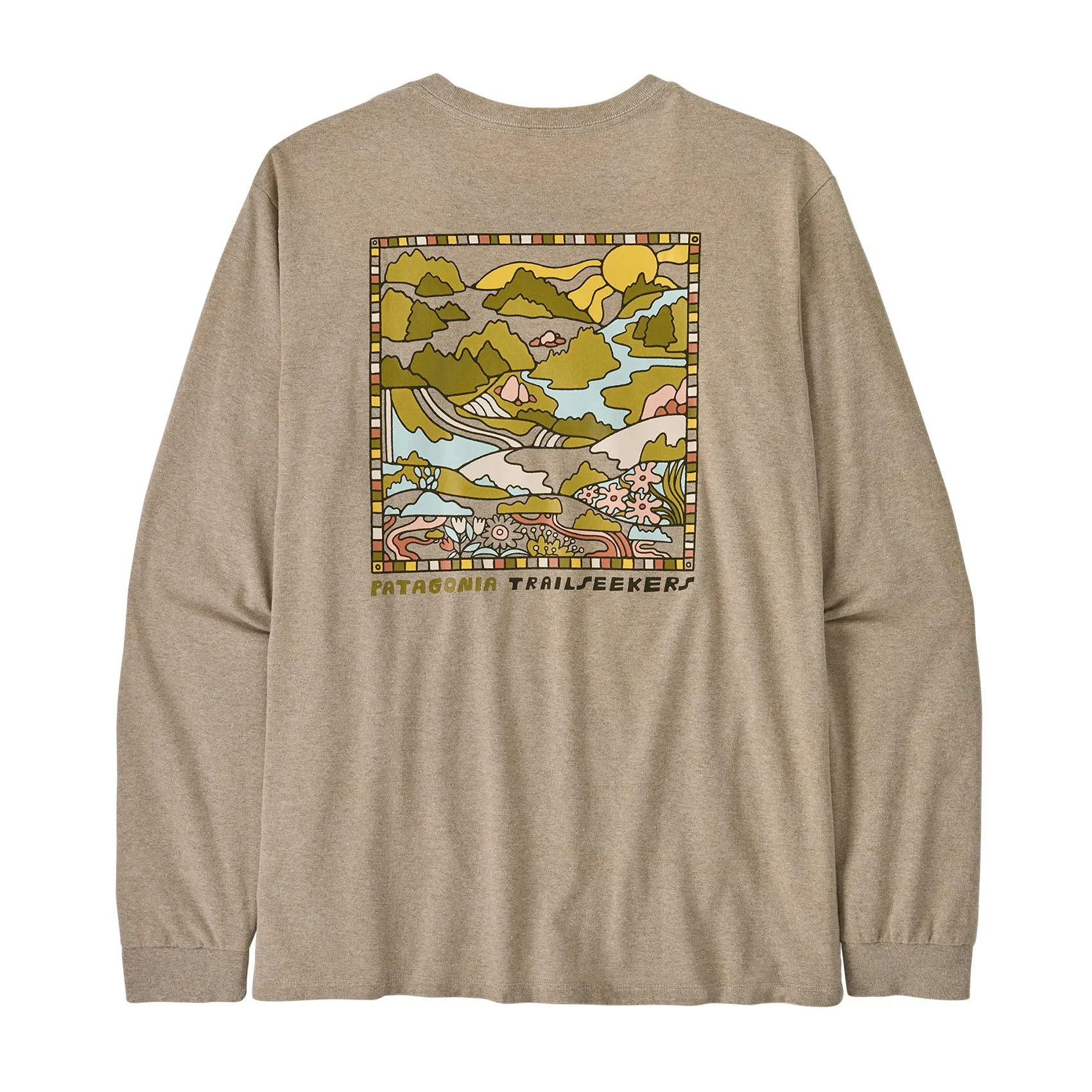 Mens Patagonia Long-Sleeved Trailseekers Responsibili-Tee sold by Pace Athletic product image thumbnail 2