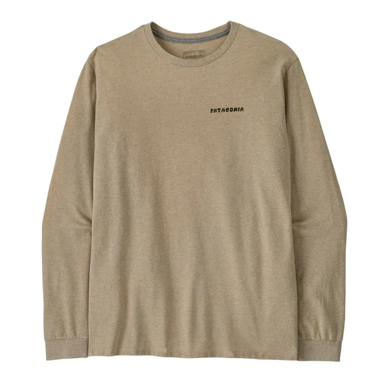 Mens Patagonia Long-Sleeved Trailseekers Responsibili-Tee made by Patagonia