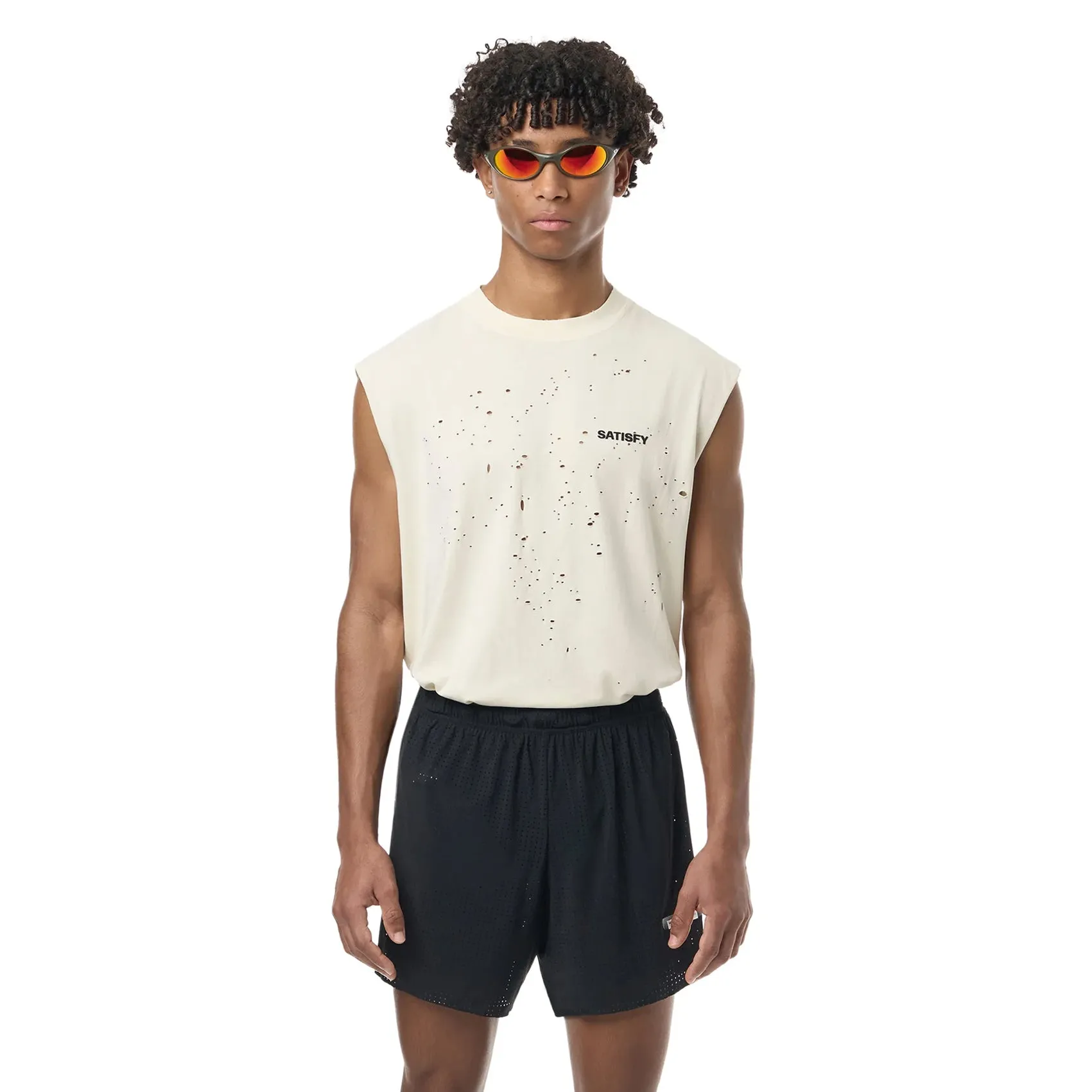 Mens Satisfy Space-O 5-inch Shorts (2025) sold by Pace Athletic