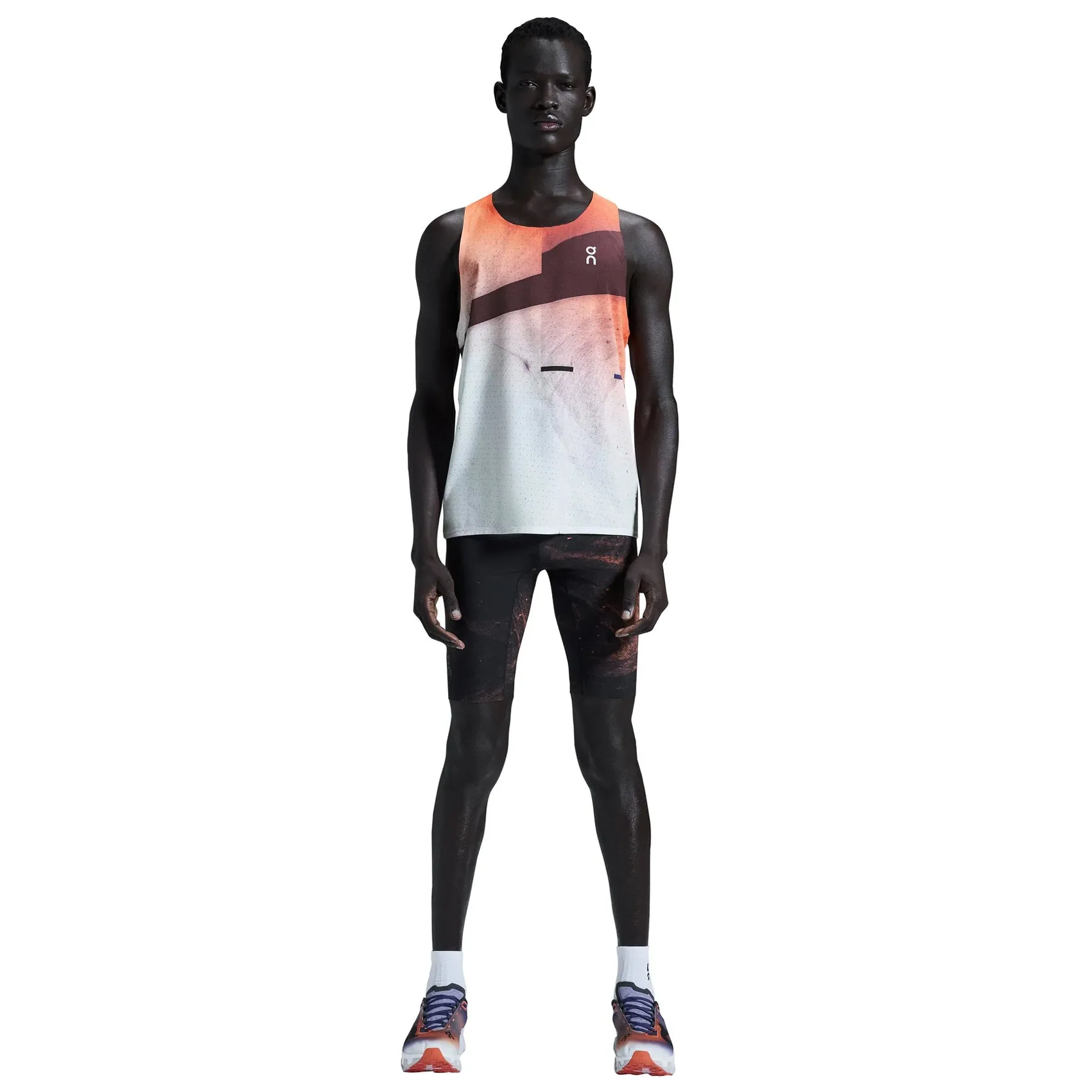 Mens On Running Race Half Tights sold by Pace Athletic product image thumbnail 2