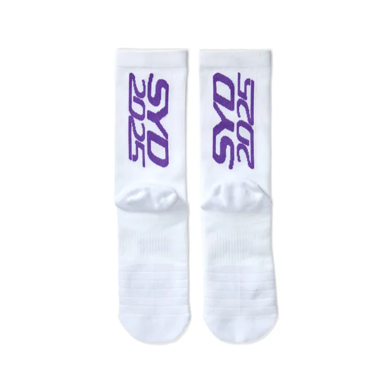 Unisex Pace Athletic x FKT Crew Length Run Sock sold by Pace Athletic