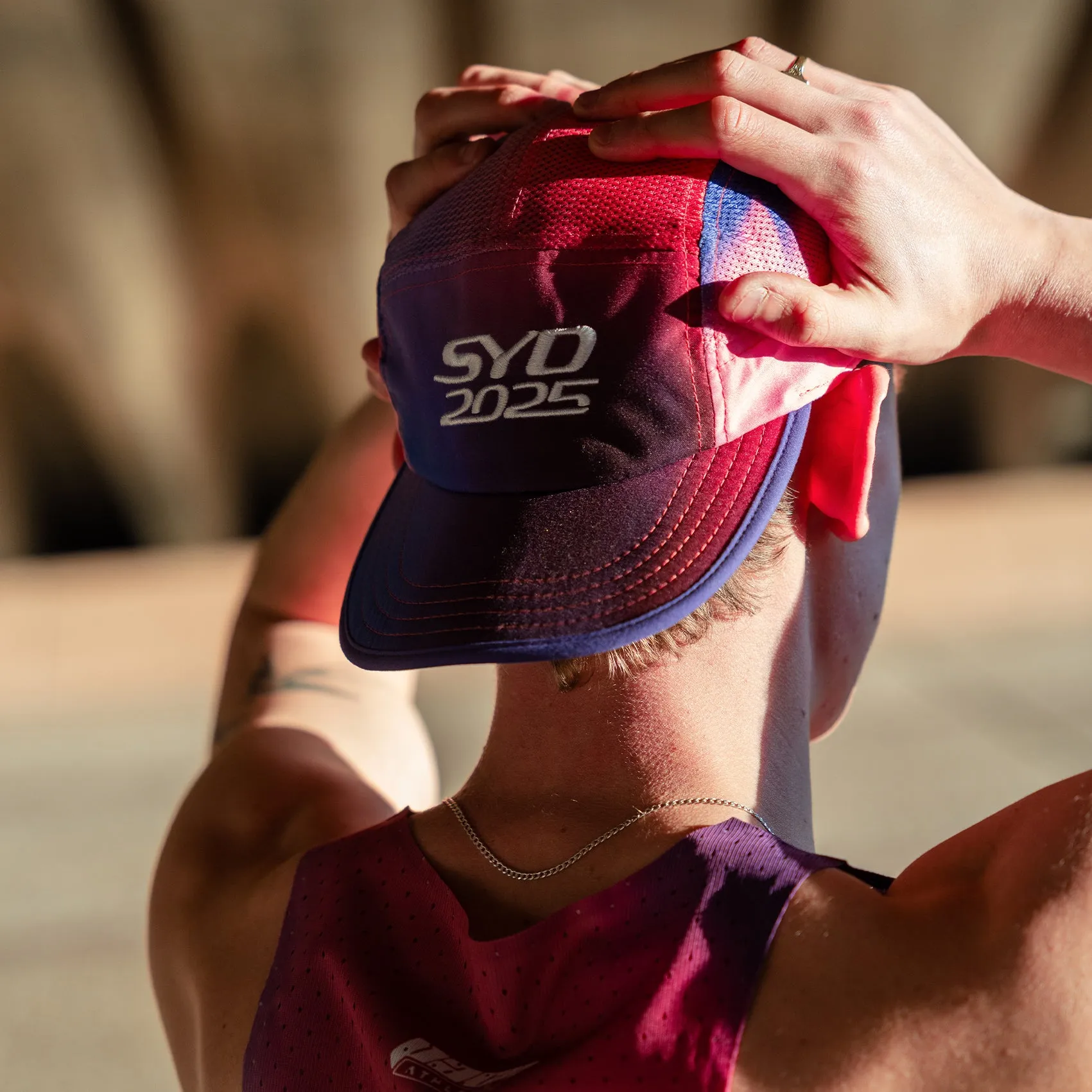 Pace Athletic Lightweight Run Cap sold by Pace Athletic product image thumbnail 2