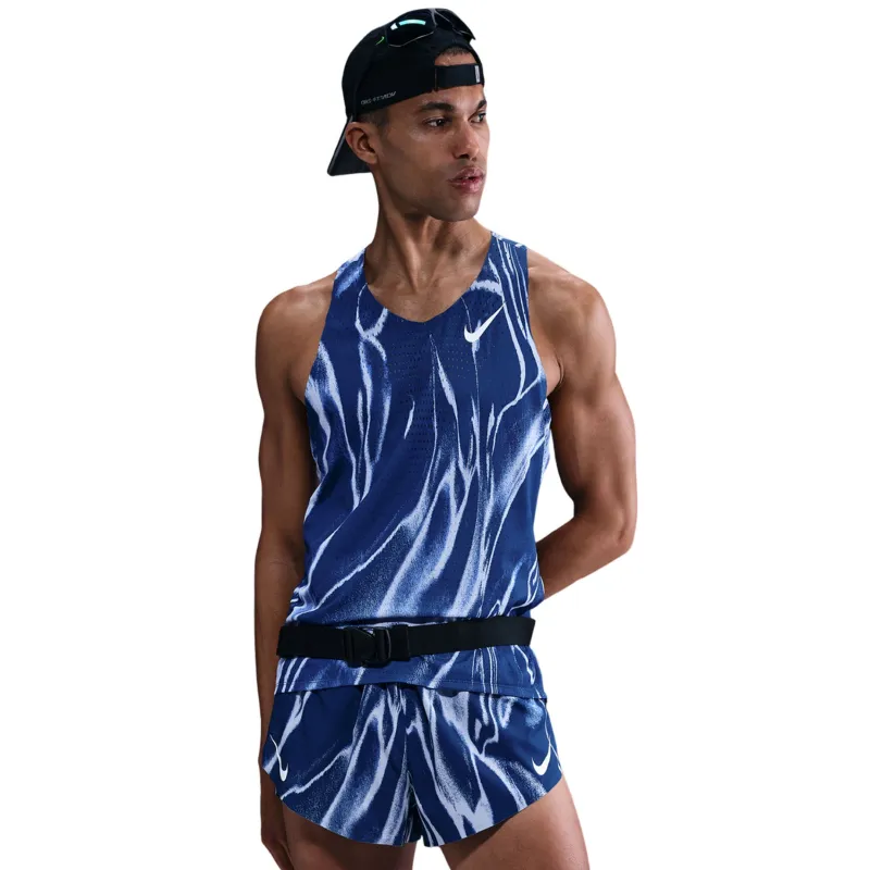 Mens Nike Dri-FIT ADV Aeroswift Singlet sold by Pace Athletic