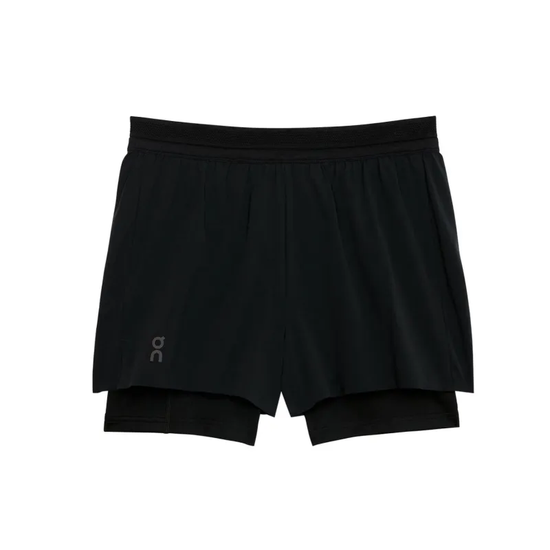 Womens On Running 3-inch Performance 2-in-1 Shorts made by On