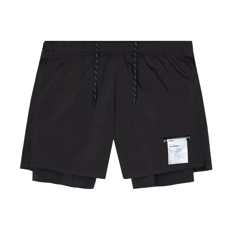 Mens Satisfy TechSilk 8 Inch Running Shorts made by Satisfy Running
