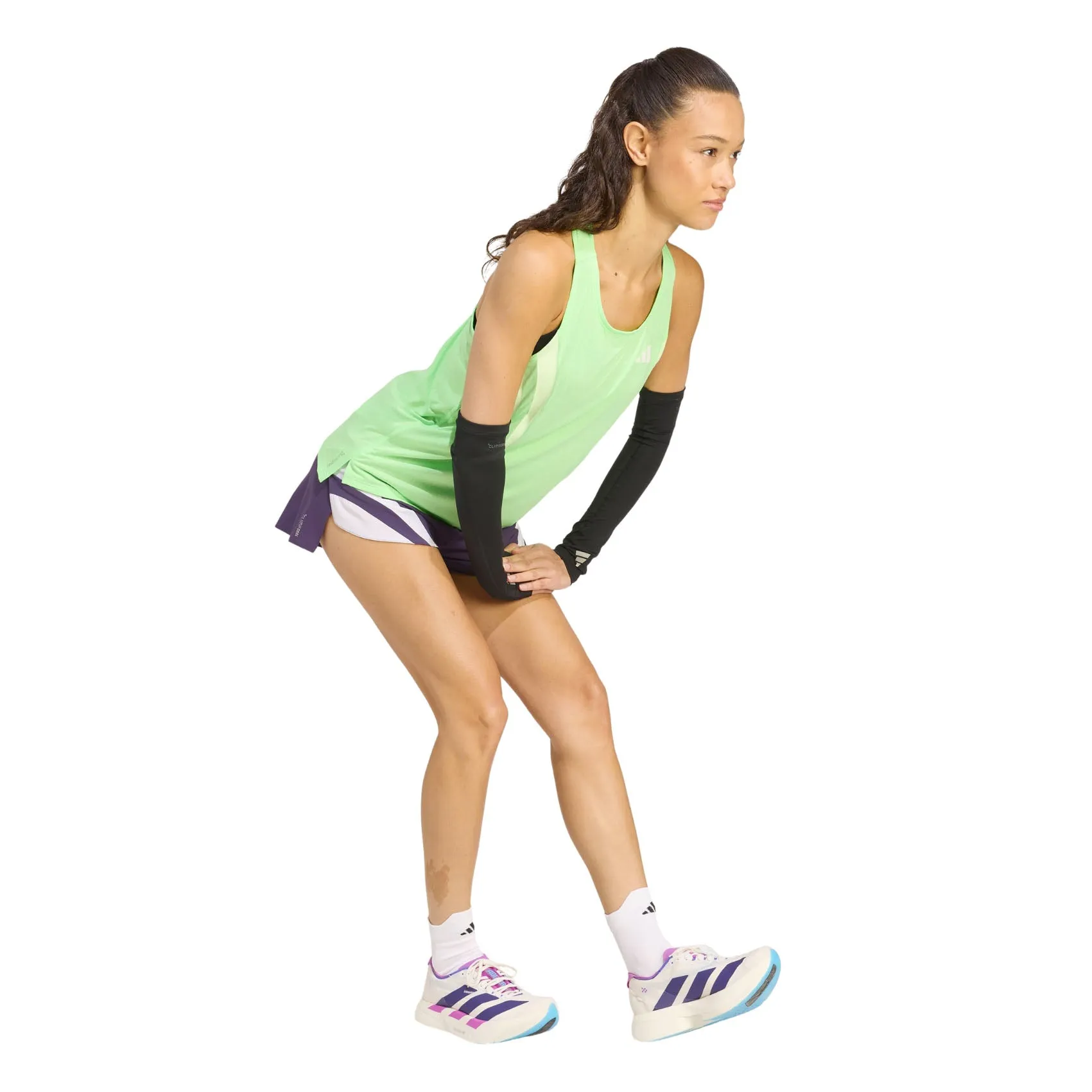 Womens adidas Adizero NYC Singlet sold by Pace Athletic product image thumbnail 4