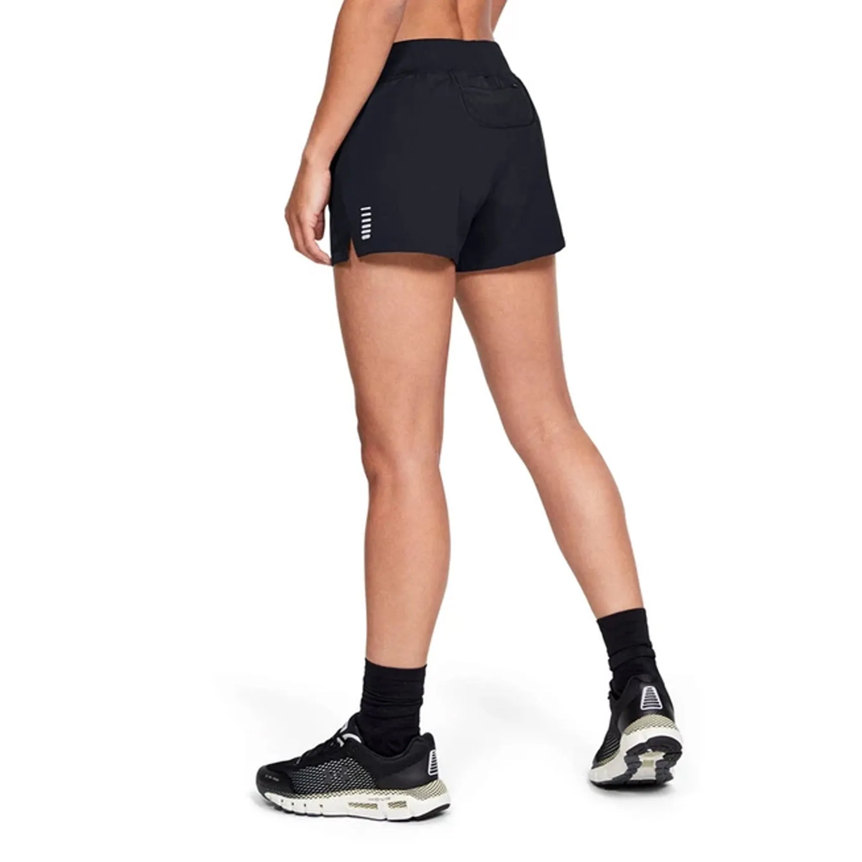 Womens Under Armour Qualifier Speedpocket Shorts sold by Pace Athletic product image thumbnail 4