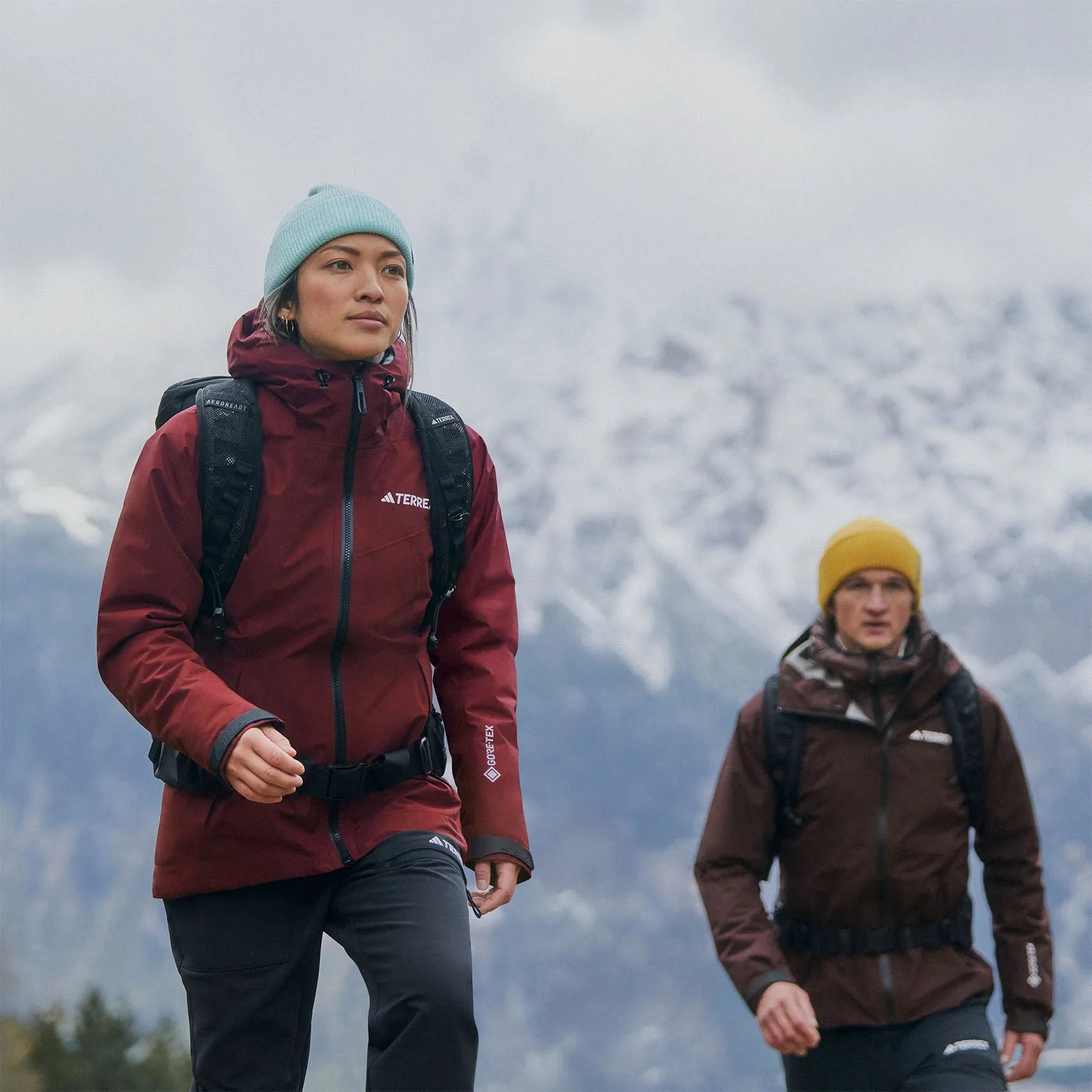 Womens adidas Terrex Xperior Gore-Tex Paclite Rain Jacket sold by Pace Athletic product image thumbnail 4