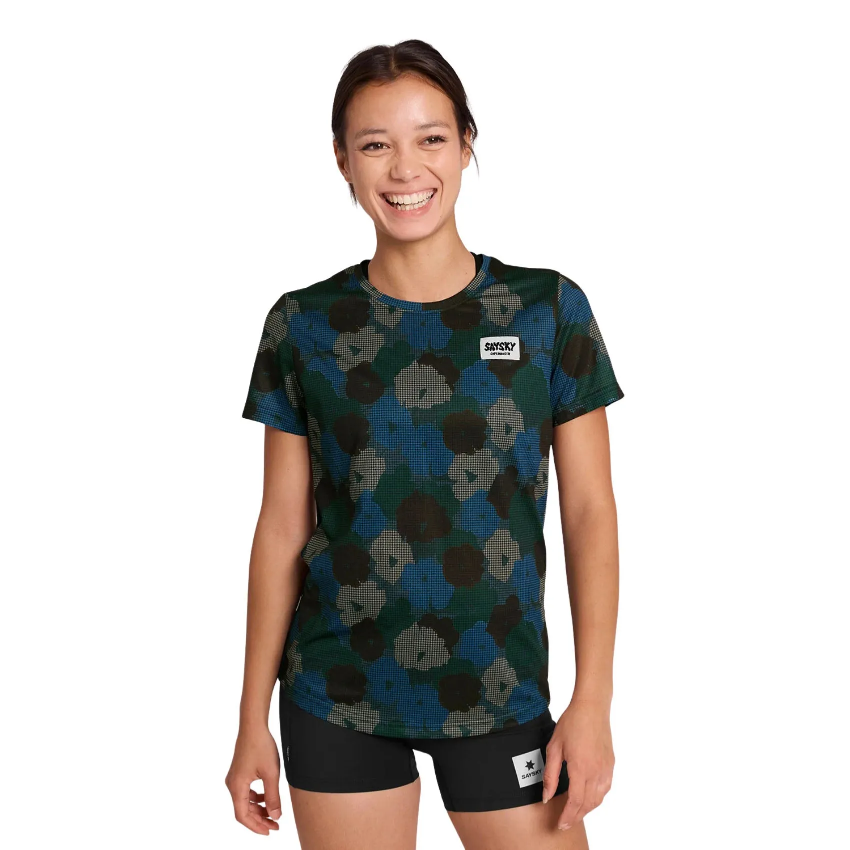 Womens Saysky Flower Combat T-Shirt sold by Pace Athletic