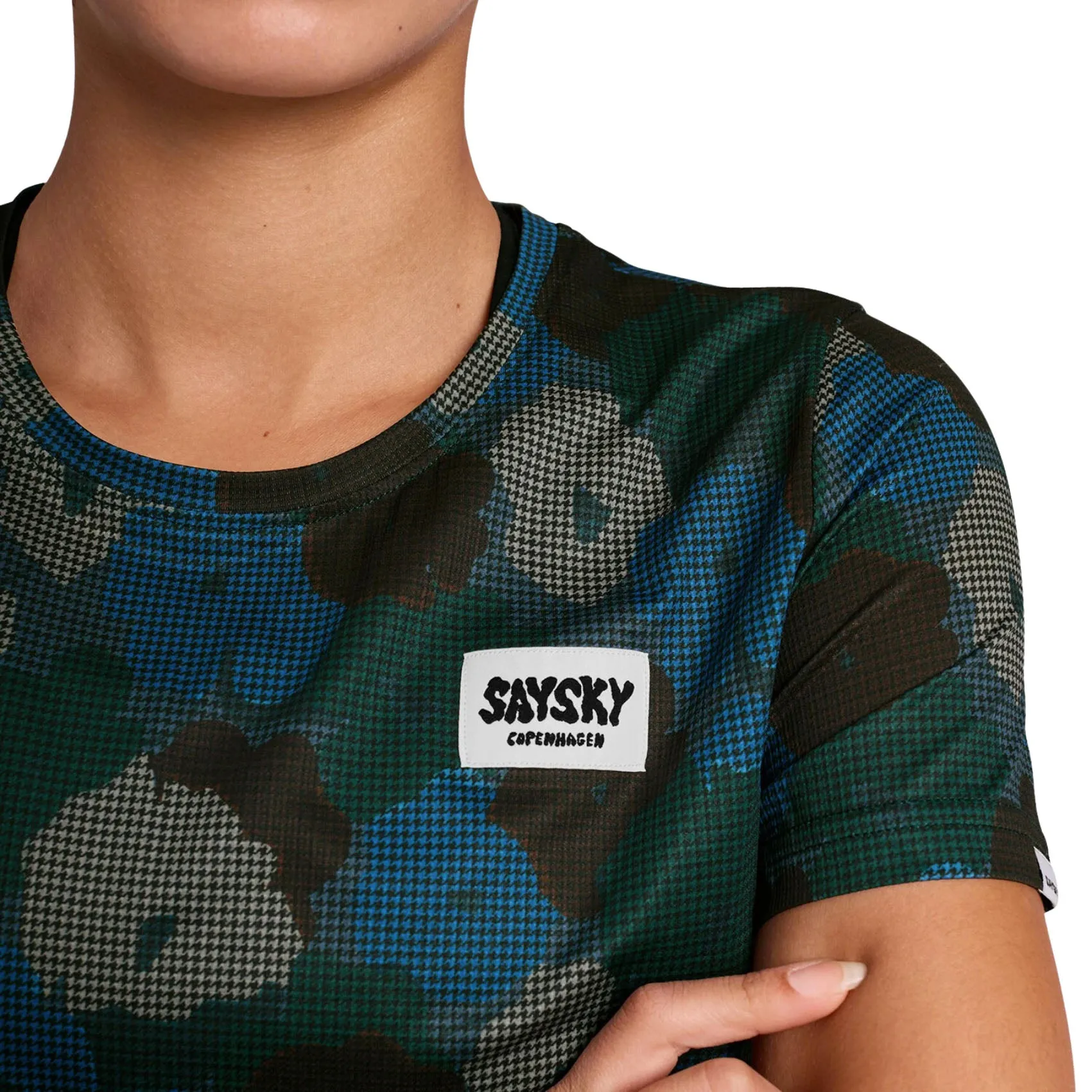 Womens Saysky Flower Combat T-Shirt sold by Pace Athletic product image thumbnail 2