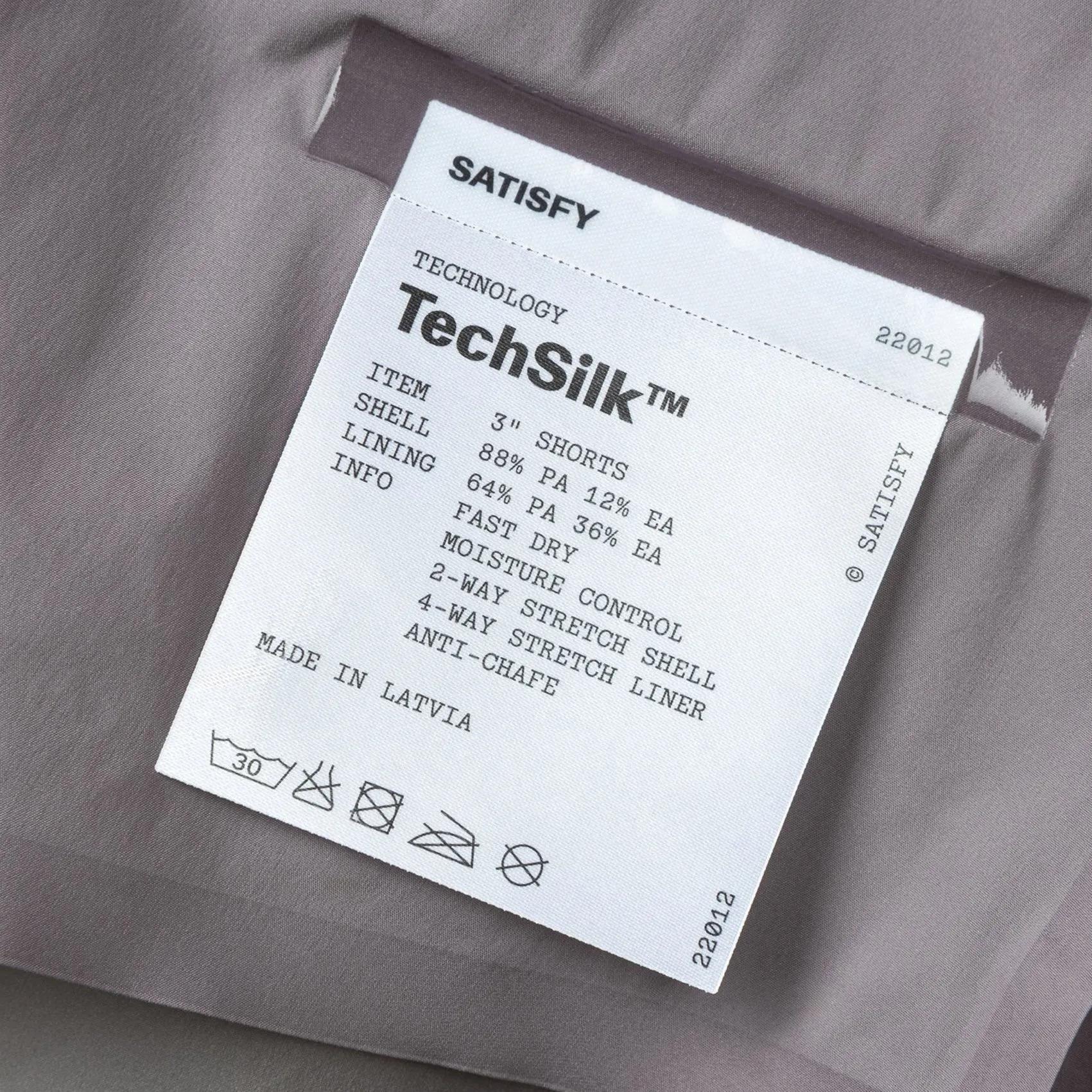 Womens Satisfy TechSilk 2.5 Inch Running Shorts sold by Pace Athletic product image thumbnail 4