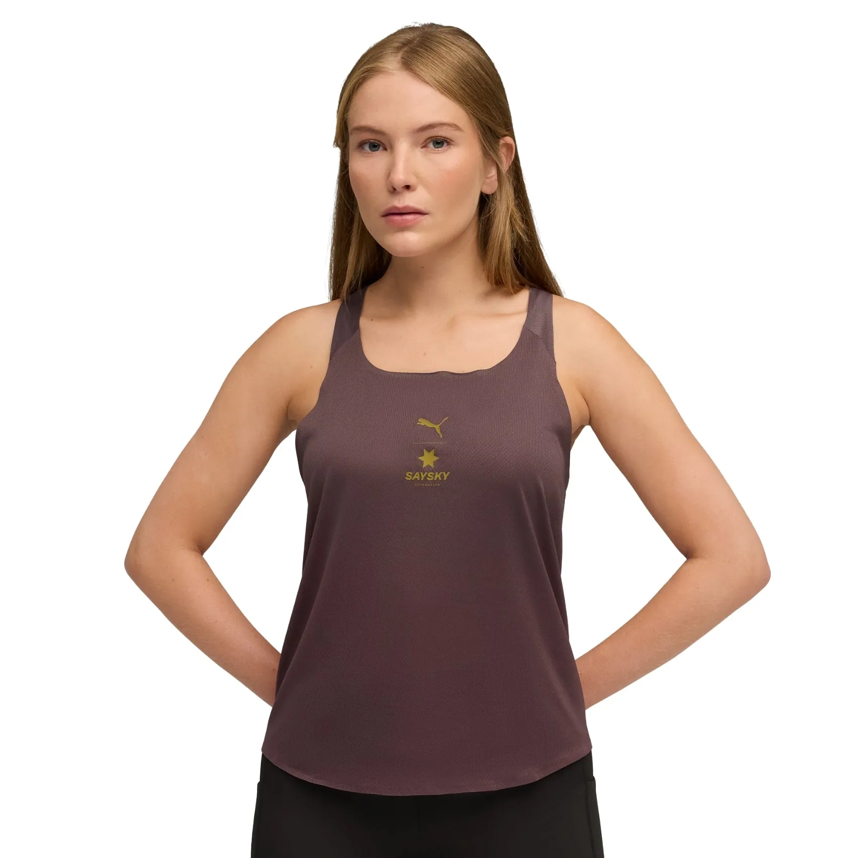 Womens PUMA x Saysky Singlet sold by Pace Athletic product image thumbnail 3