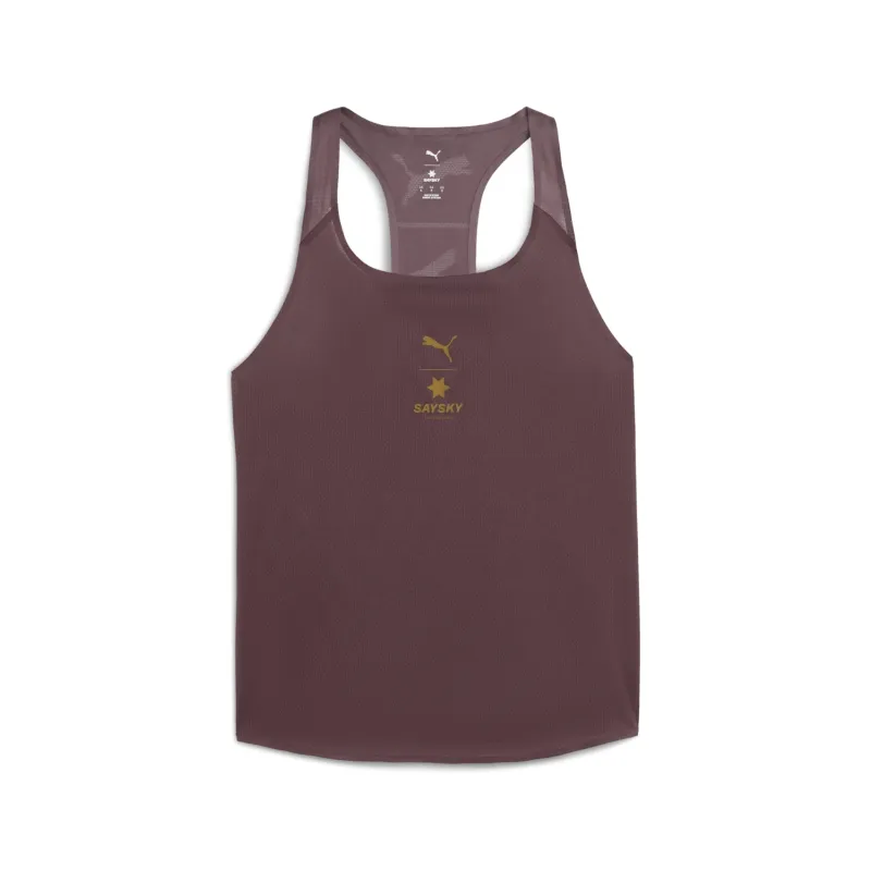 Womens PUMA x Saysky Singlet sold by Pace Athletic