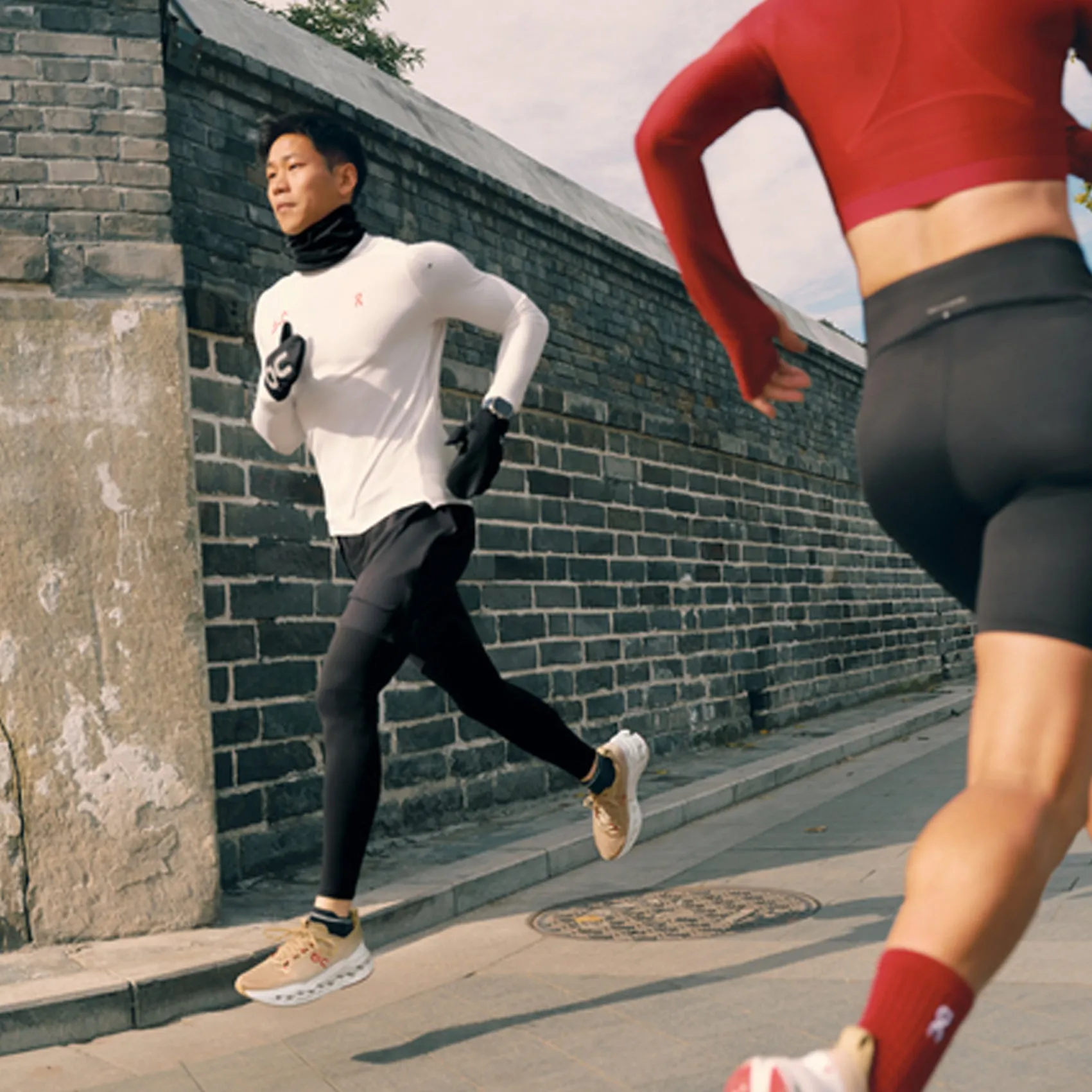Mens On Running Performance Long-T 2 sold by Pace Athletic product image thumbnail 3