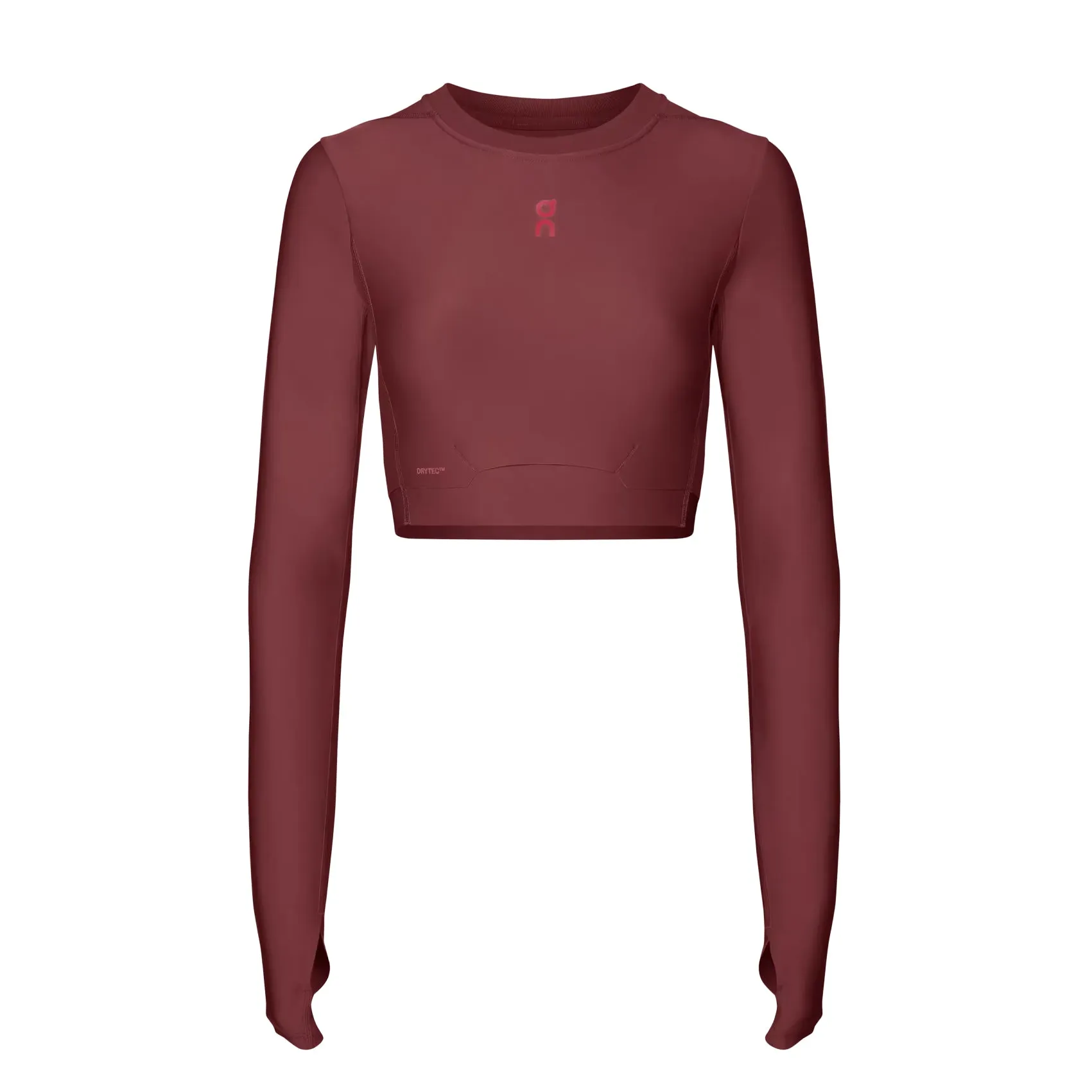 Womens On Running Train Long Sleeve Crop sold by Pace Athletic