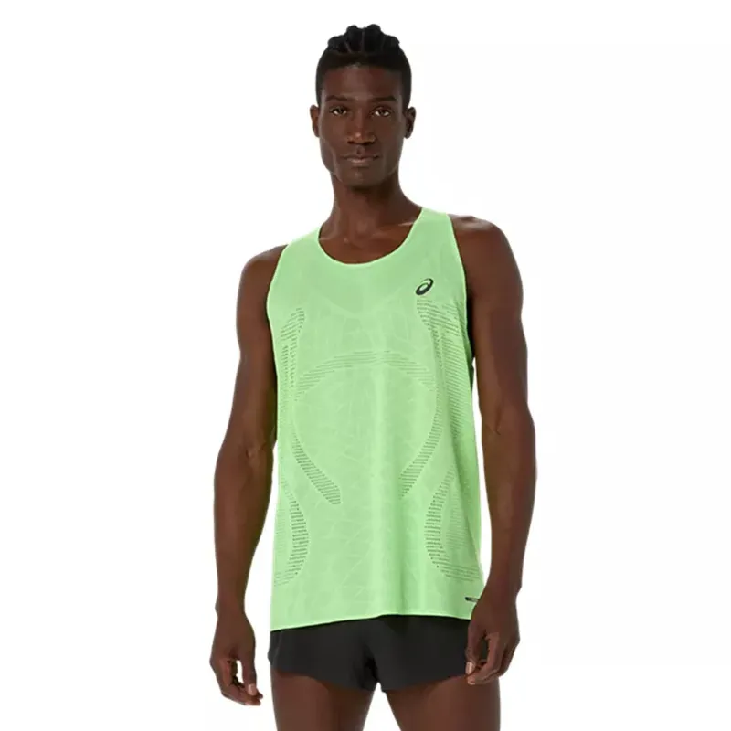 Mens ASICS Metarun Singlet sold by Pace Athletic