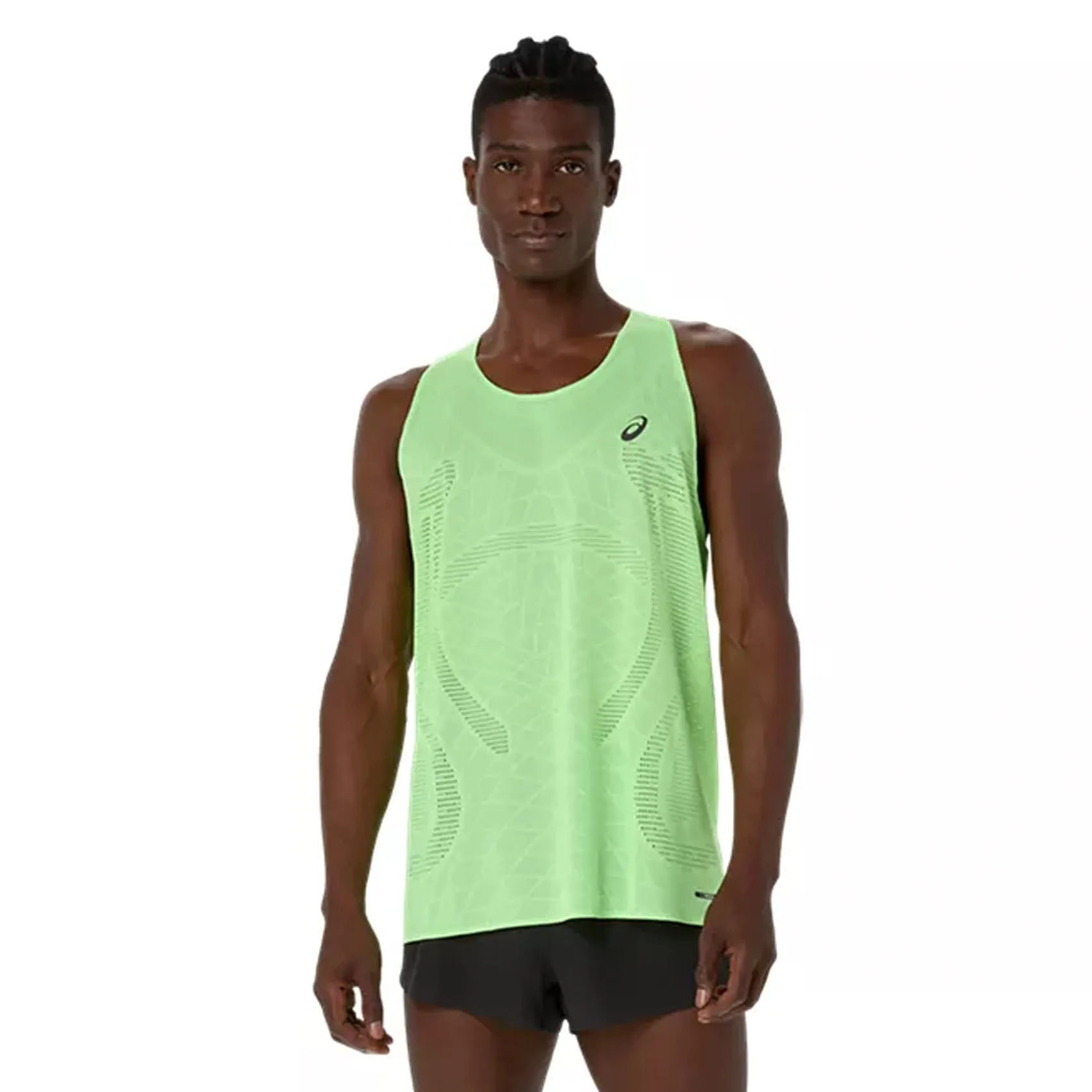 Mens ASICS Metarun Singlet sold by Pace Athletic