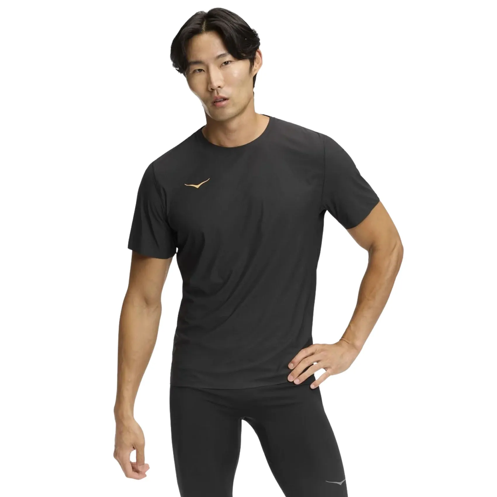 Mens HOKA Airolite Short Sleeve 2.0 Shirt sold by Pace Athletic