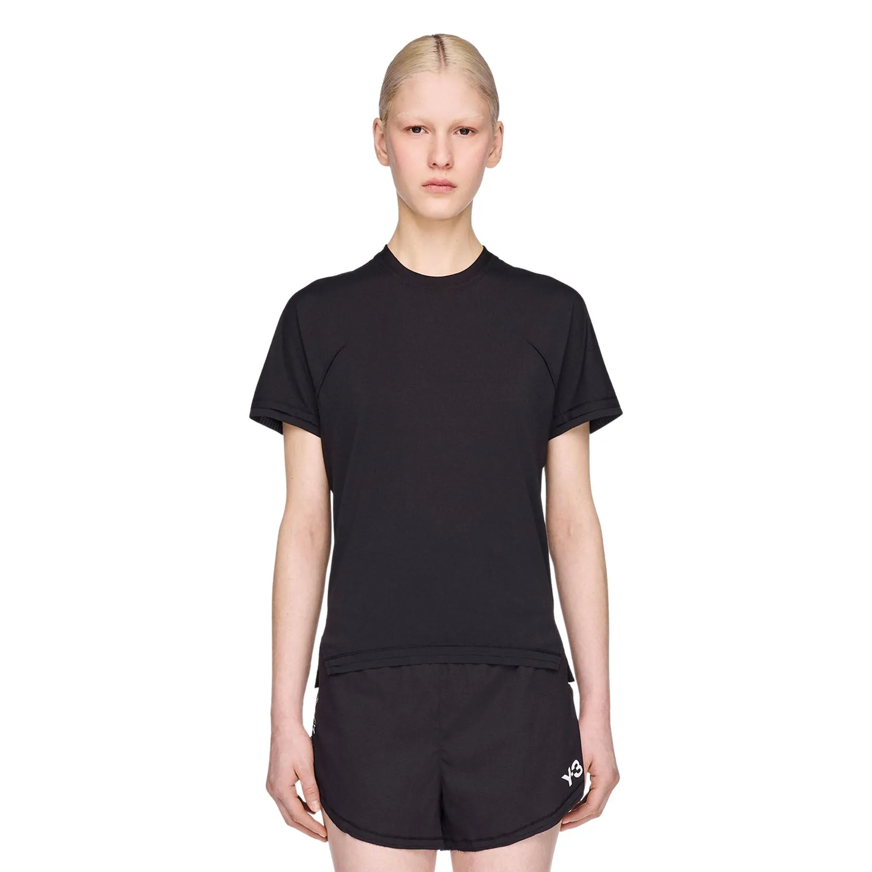 Womens adidas Y-3 Run Short Sleeve Tee sold by Pace Athletic product image thumbnail 5