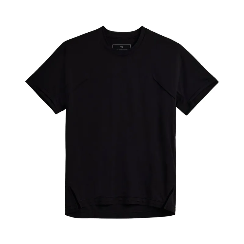 Womens adidas Y-3 Run Short Sleeve Tee made by Adidas