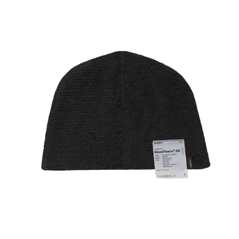 Unisex Satisfy Ghost Fleece AD Beanie made by Satisfy Running