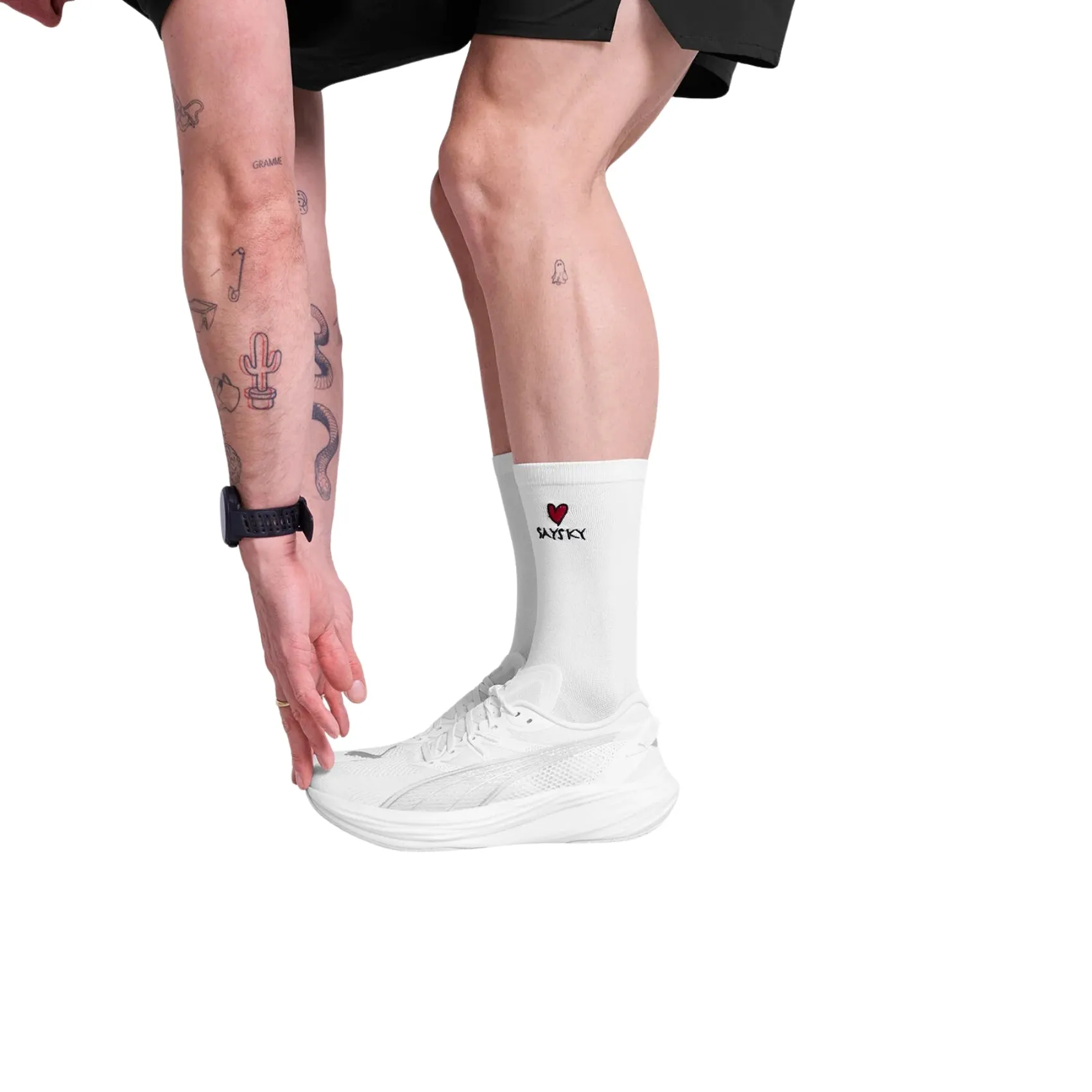 Unisex Saysky Combat High Socks sold by Pace Athletic product image thumbnail 2