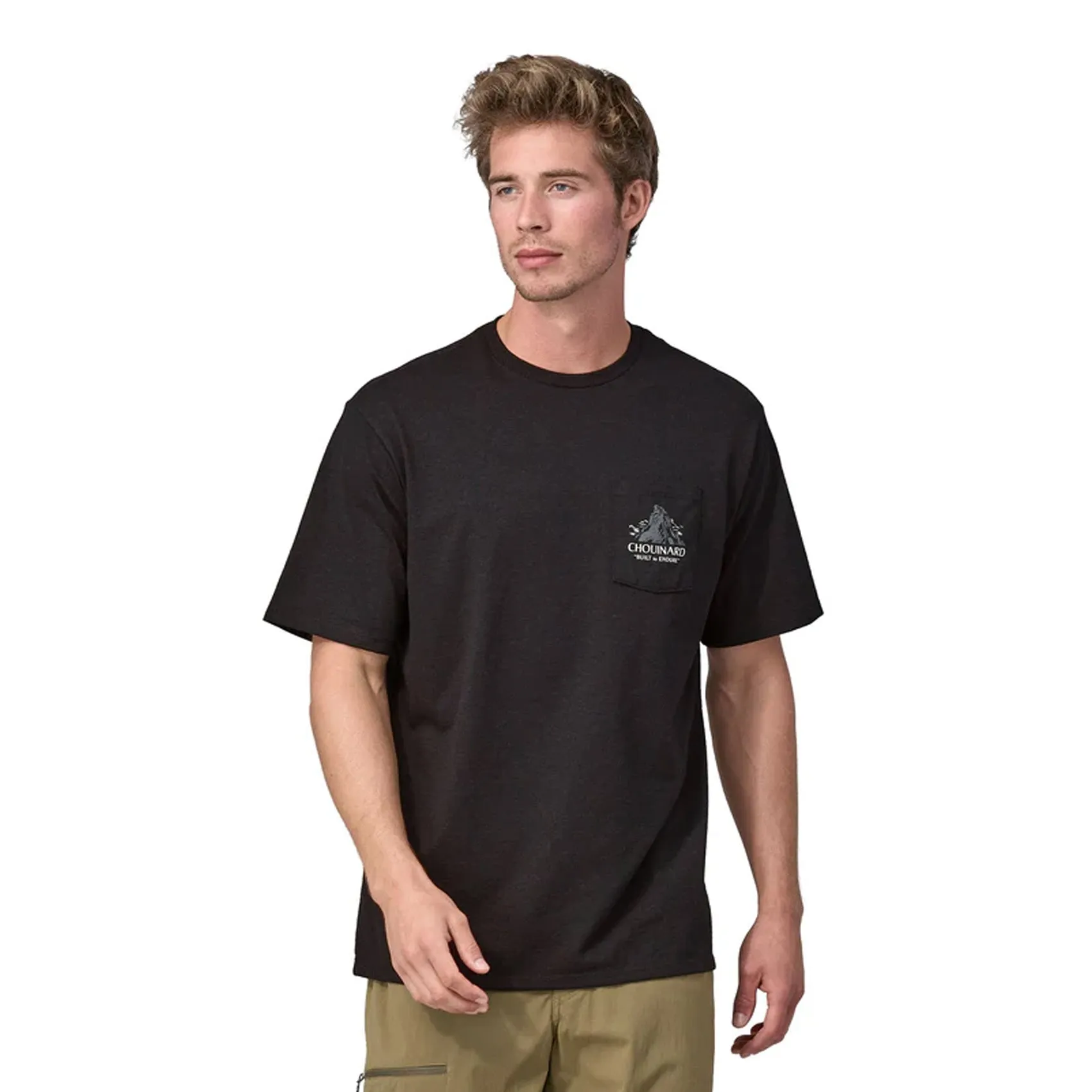 Mens Patagonia Chouinard Crest Pocket Responsibili-Tee sold by Pace Athletic product image thumbnail 3