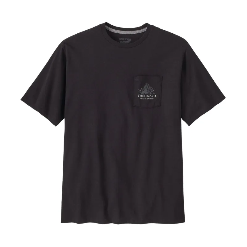 Mens Patagonia Chouinard Crest Pocket Responsibili-Tee made by Patagonia