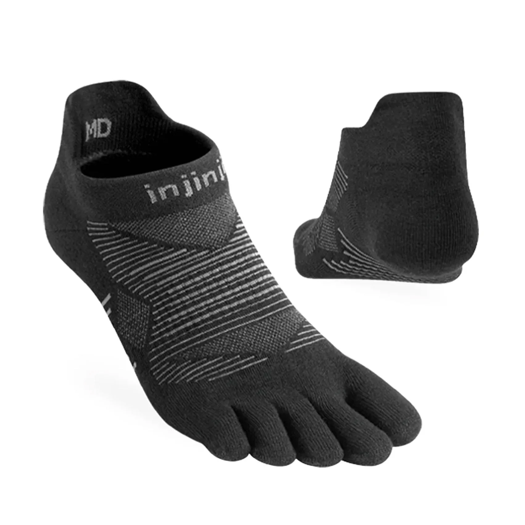Unisex Injinji Run Lightweight No-Show Socks sold by Pace Athletic product image thumbnail 4