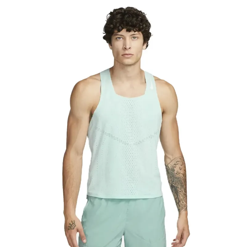 Mens Nike Dri-FIT ADV Aeroswift Singlet sold by Pace Athletic