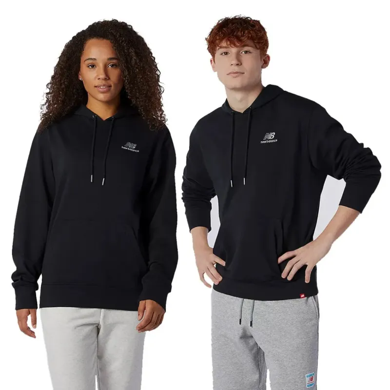 Unisex New Balance Essential Embroidered Hoodie - Black sold by Pace Athletic