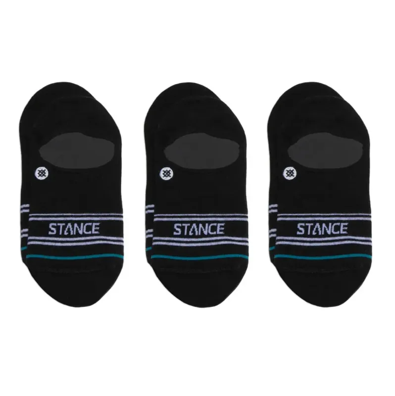 Stance Basic 3 Pack No Show - Black sold by Pace Athletic