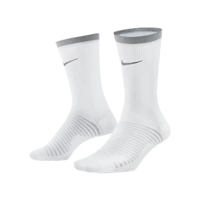 Nike Spark Lightweight Crew Socks - White sold by Pace Athletic