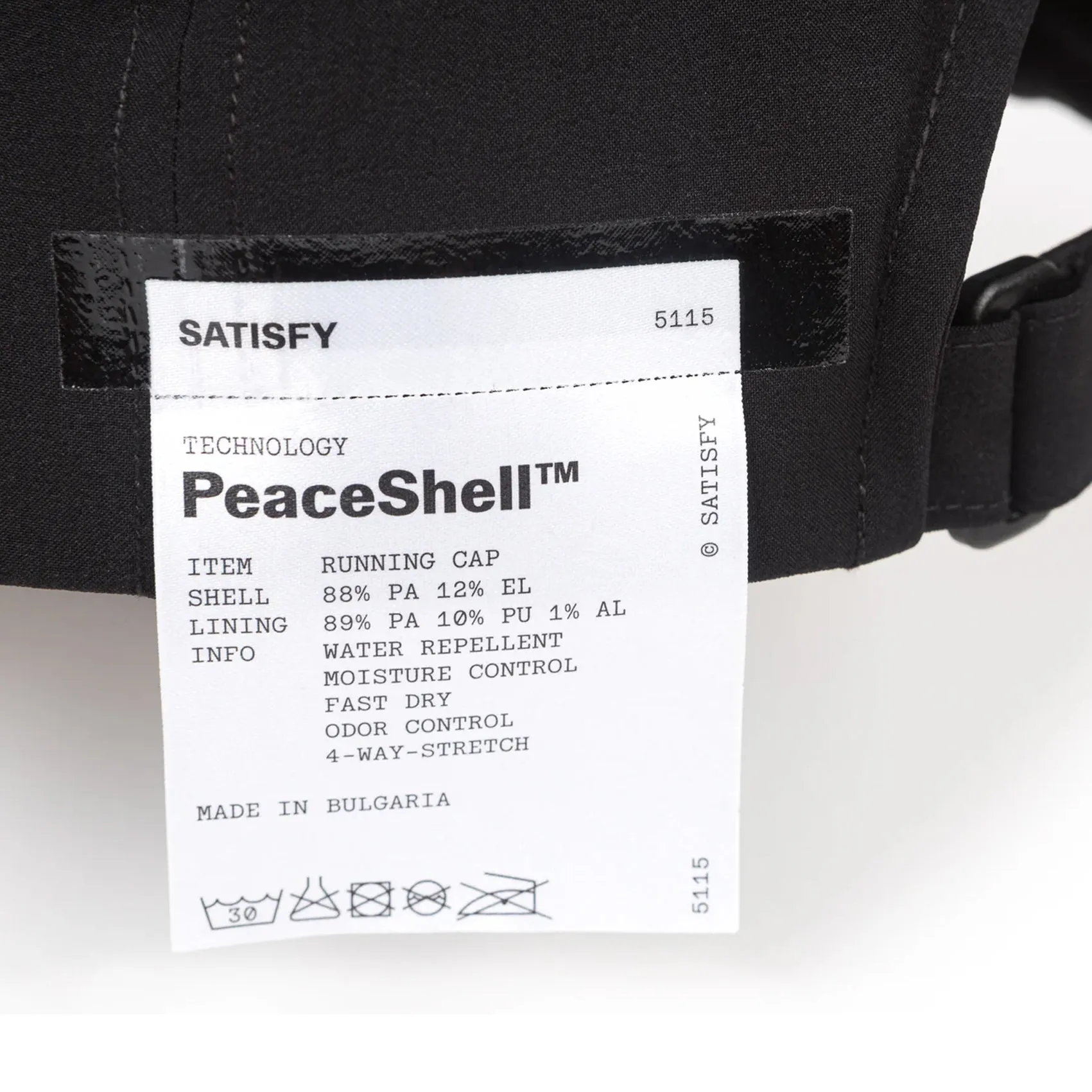 Unisex Satisfy PeaceShell Running Cap sold by Pace Athletic product image thumbnail 5