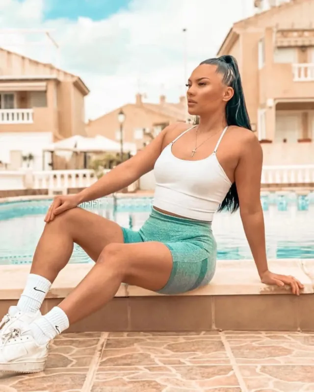 Flex Scrunch Shorts - Forest sold by Panini Sport