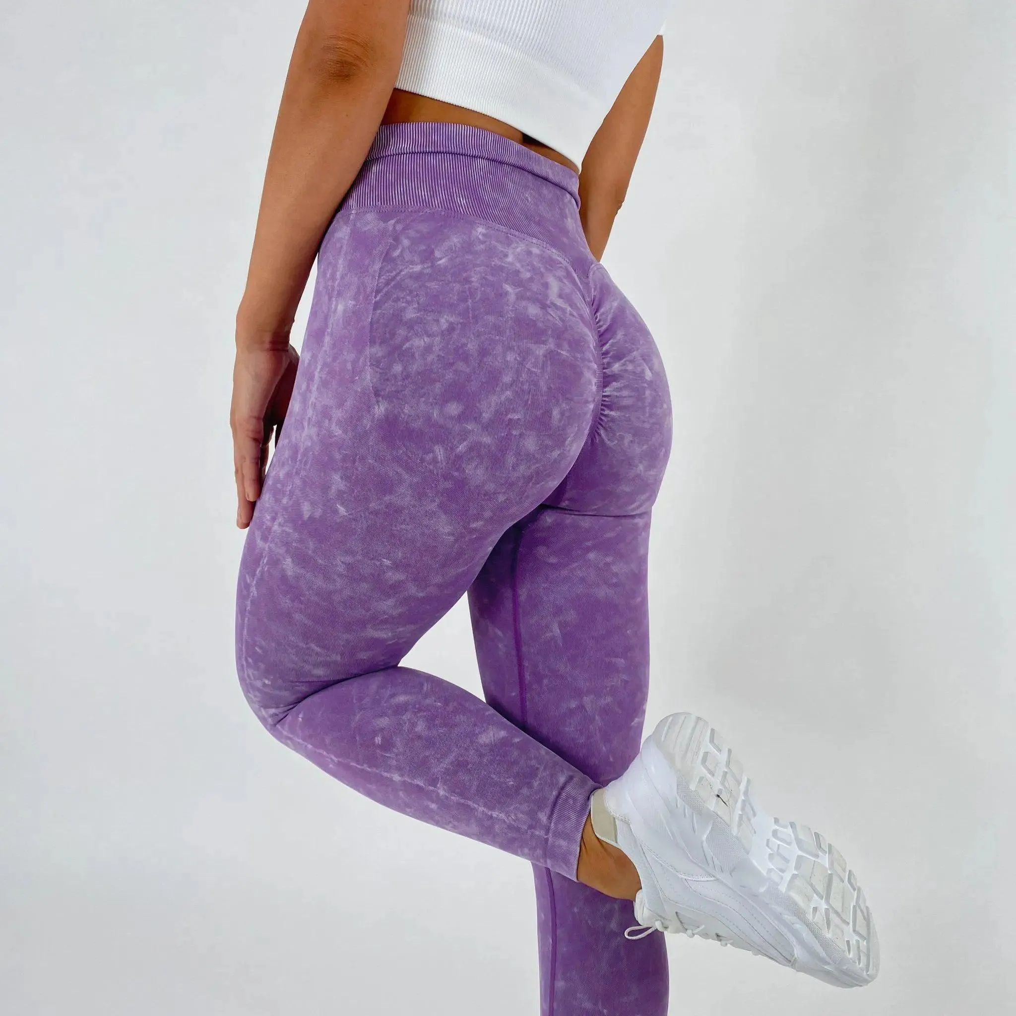 Scrunch Acid Tights - Purple sold by Panini Sport product image thumbnail 5