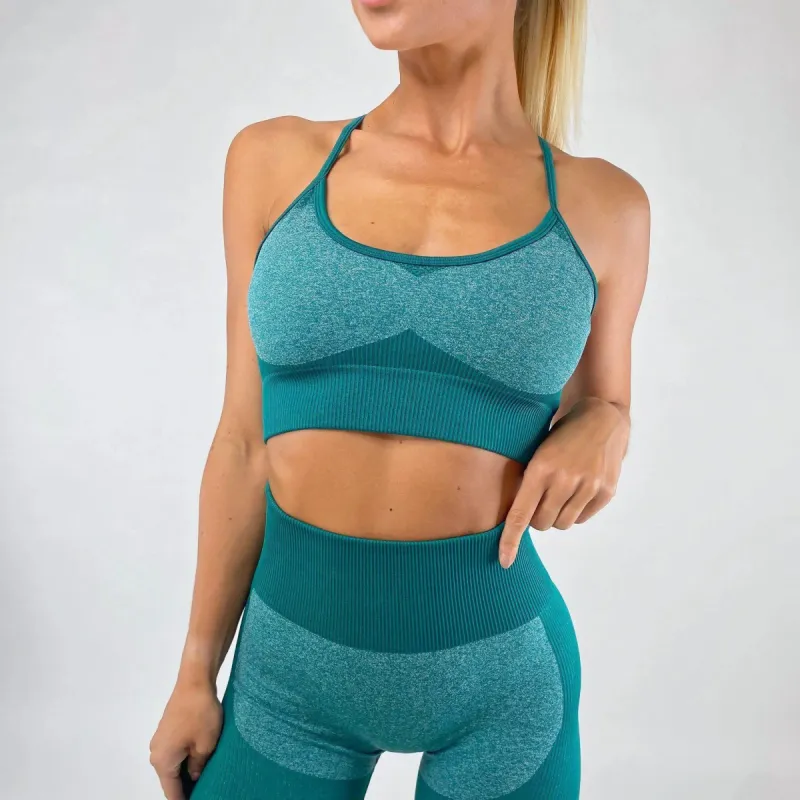Power Sports Bra - Forest Green sold by Panini Sport
