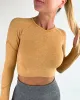 Flex Long Sleeve Top - Mustard sold by Panini Sport