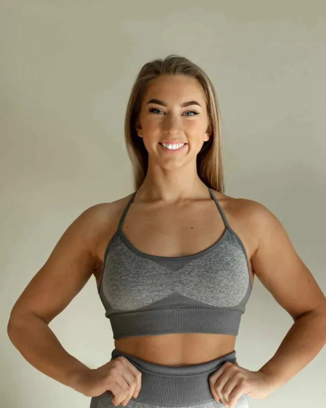 Power Sports Bra - Grey sold by Panini Sport