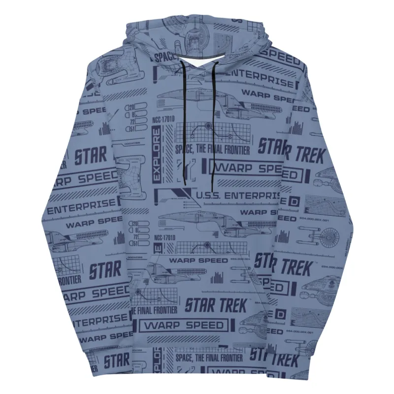 Star Trek Final Frontier Hoodie sold by Paramount Shop