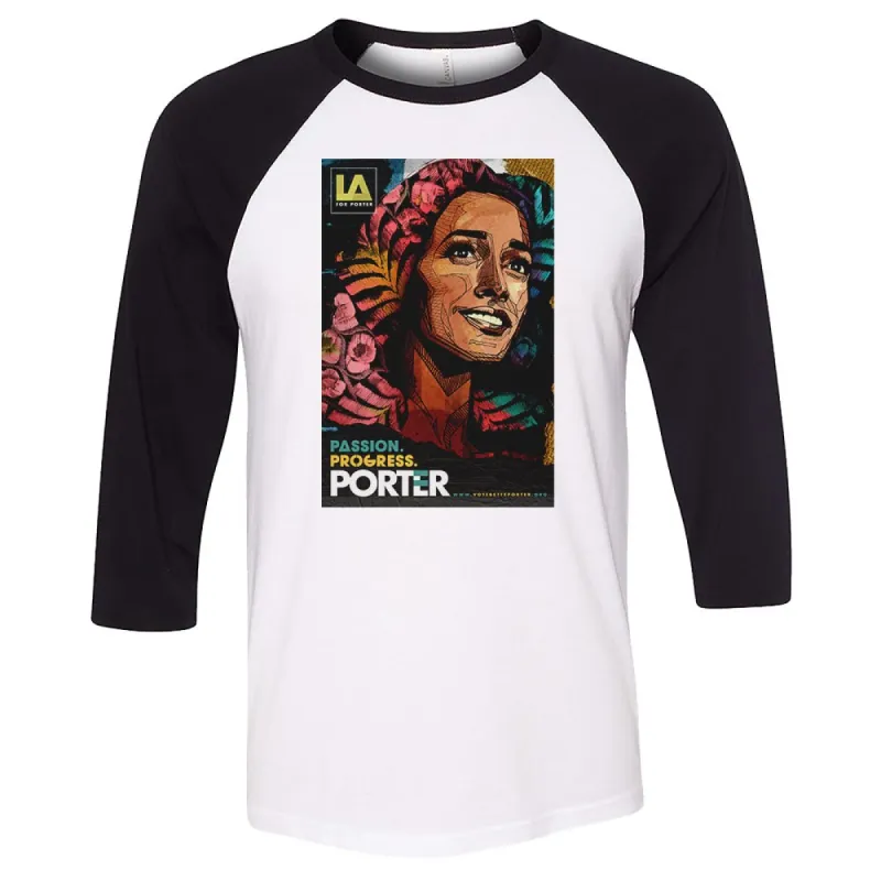The L Word: Generation Q Bette Porter Campaign Poster 3/4 Sleeve Baseball T-Shirt made by Paramount Shop