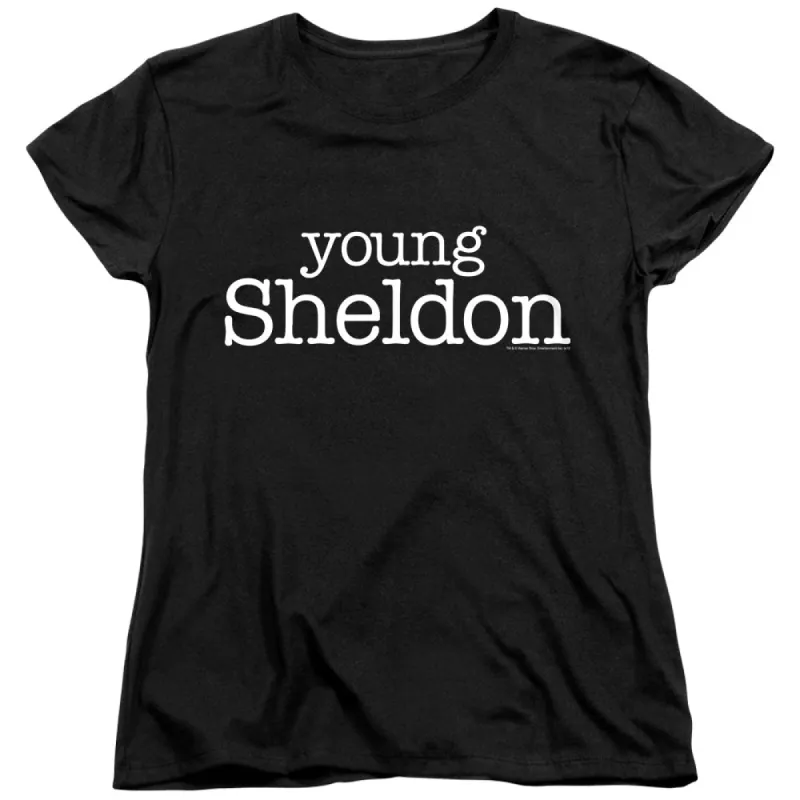Young Sheldon Logo Women's Short Sleeve T-Shirt sold by Paramount Shop