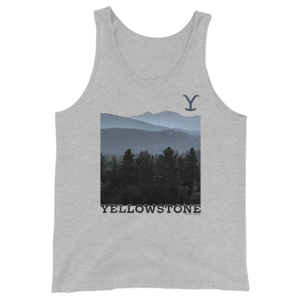 Yellowstone Scenery Unisex Tank Top sold by Paramount Shop