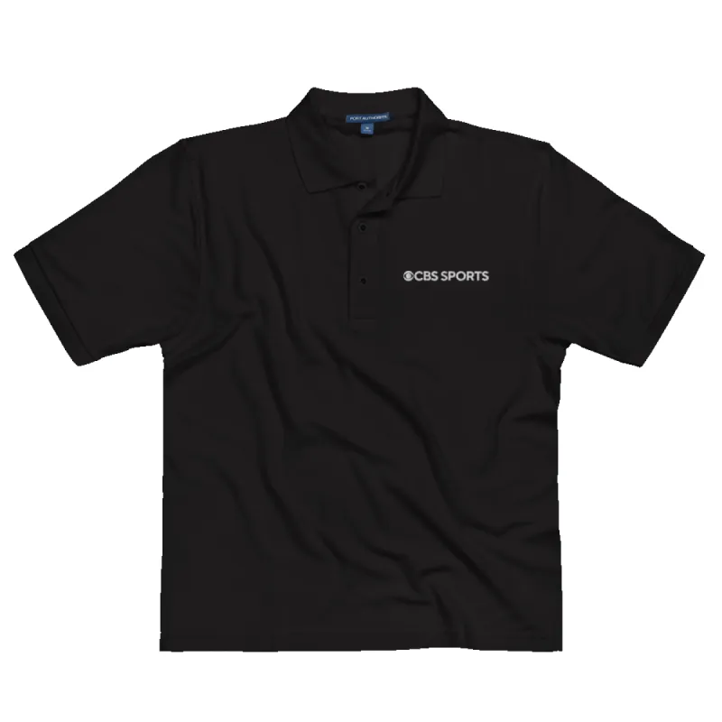 CBS Sports Logo Premium Polo Shirt sold by Paramount Shop