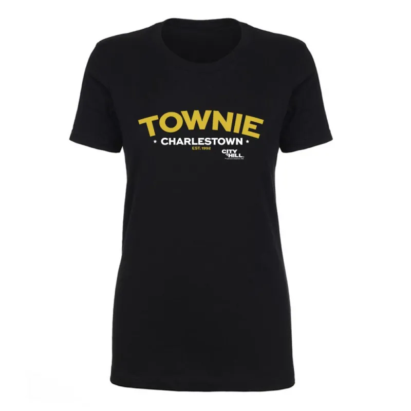 City on a Hill Charlestown Townie Arch Women's Short Sleeve T-Shirt sold by Paramount Shop