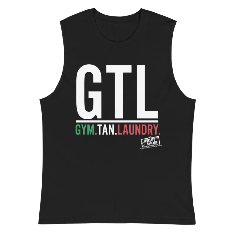 Jersey Shore Family Vacation Gym. Tan. Laundry. Muscle Tank Top sold by Paramount Shop