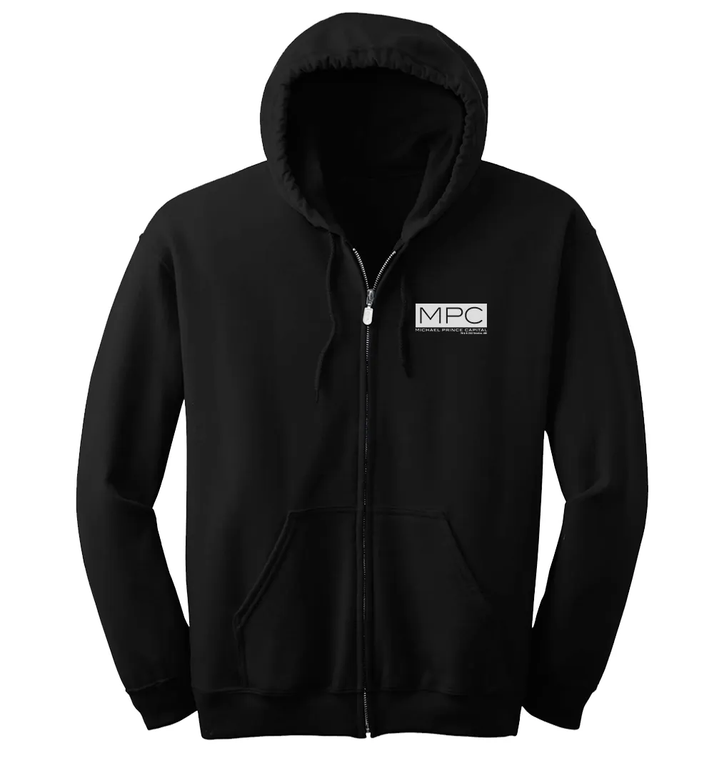 Billions Michael Prince Capital Fleece Zip-Up Hooded Sweatshirt sold by Paramount Shop