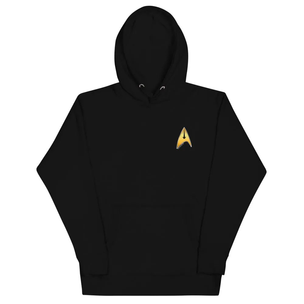 Star Trek: Strange New Worlds Command Badge Unisex Hoodie sold by Paramount Shop
